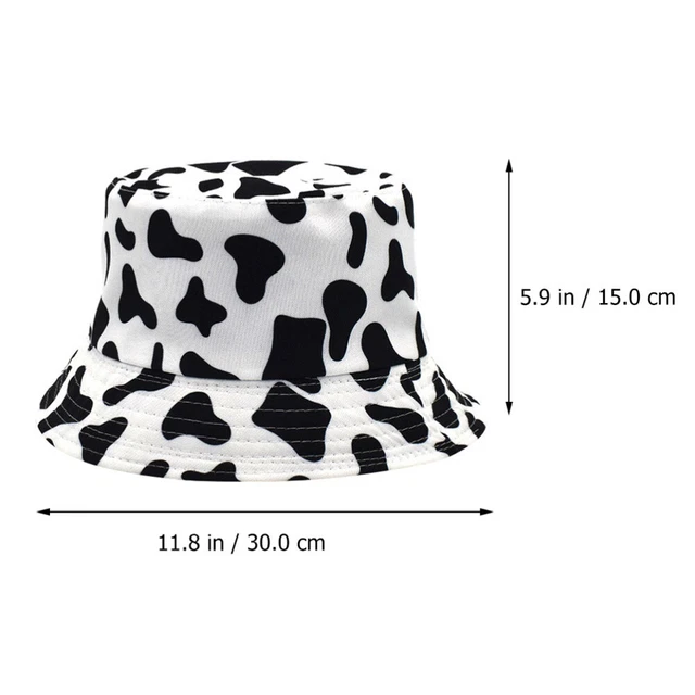 Casiler Vache Imprimeur Large Rim Chapeau Animal Imprimement Casiler Vache Imprimeur Large Rim Chapeau Animal Imprimement