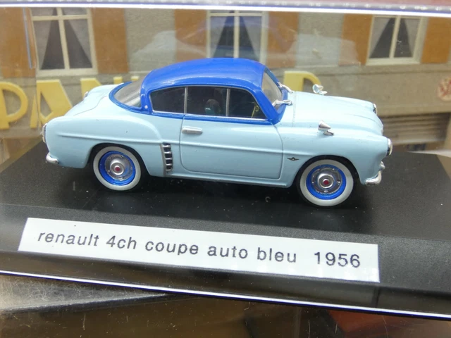 RENAULT 4CV Coupé AUTO BLEUE 1956 1/43éme ELIGOR Occasion mis en Boite