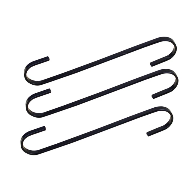 1 pezzo gancio a S gancio in acciaio inox antiruggine metallo abiti appendiabiti a forma di S