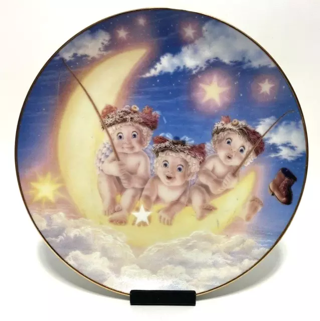 The Hamilton Collection by Kristin- Dreamsicles Plate- By The Light Of The Moon