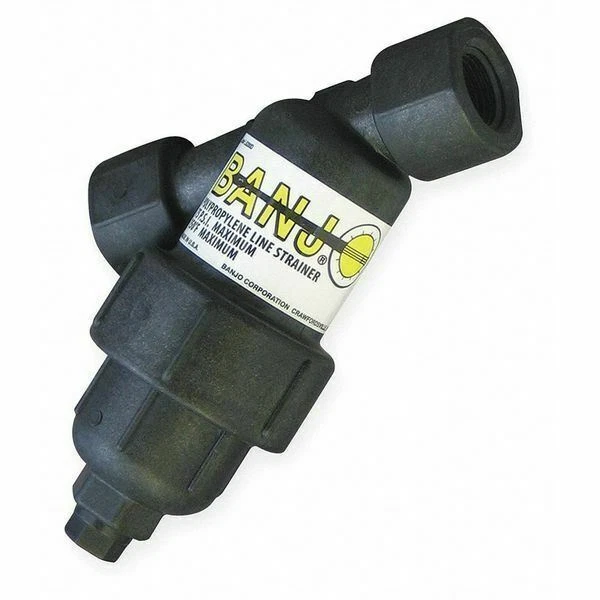 BANJO 1", FNPT x FNPT, Polypropylene, Y Strainer, 150 psi LS100-80