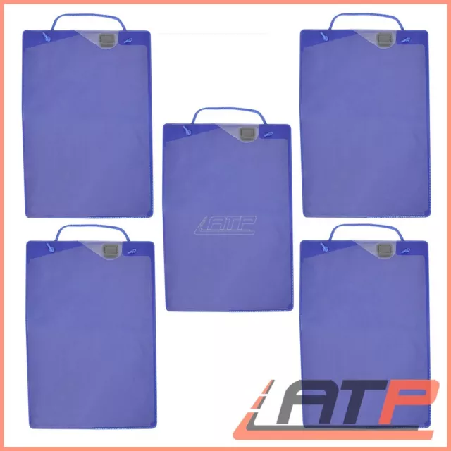 Proplus Workshop Garage Repair Order Task Folder Blue A4 50 Pcs With Key Pocket