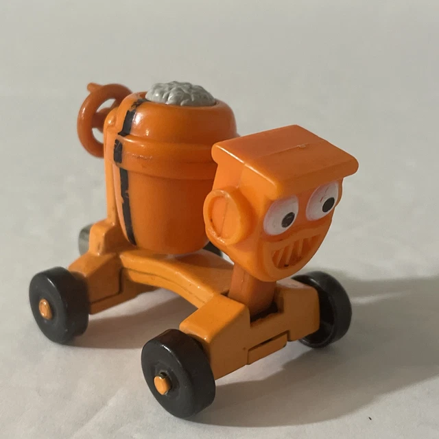 BOB THE BUILDER DIZZY W/ ROTATING ORANGE CEMENT MIXER DIE CAST TOY