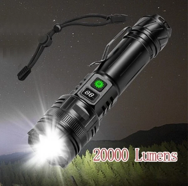 500000LM puissante lampe de poche LED P700 lampe torche tactique longue portée 1