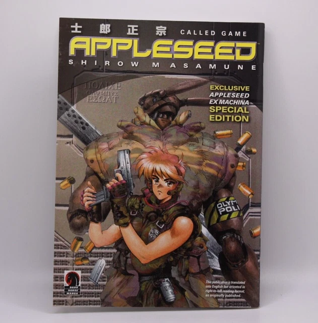 RARE APPLESEED CALLED Game Manga Shirow Masamune Dark Horse Special