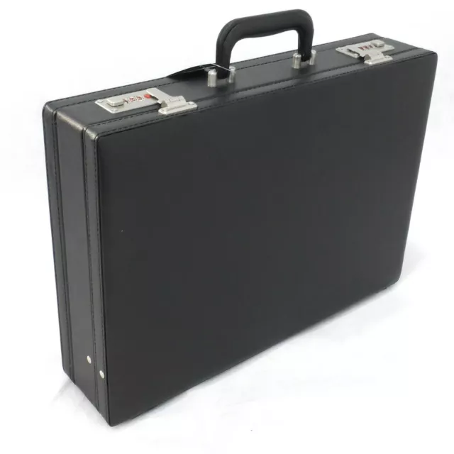 Executive Faux Leather Business Briefcase Attaché Case  Travel Work cabin Bag