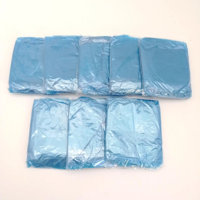 Relaxdays Regen Poncho 10 Stück Kapuzenponcho wasserdicht Poncho für Zuhause (14