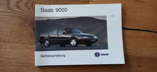 Betriebsanleitung Handbuch Saab 9000 Baujahr 1995