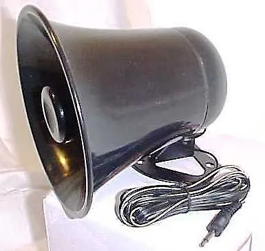 PA Horn SPEAKER w/ Plug & Wire - 5 inch for CB / Ham Radio