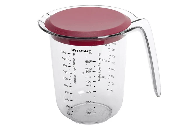 WESTMARK Meßkanne mit Deckel Kunststoff 1 l   179207