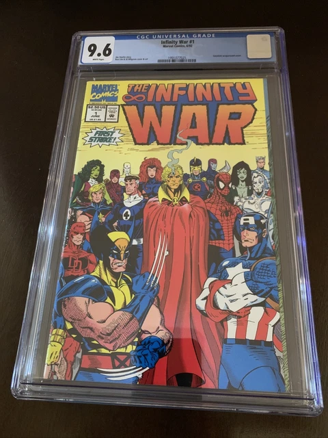 Infinity War 1 CGC 9.6 1992 1st Issue Gatefold Wraparound Key