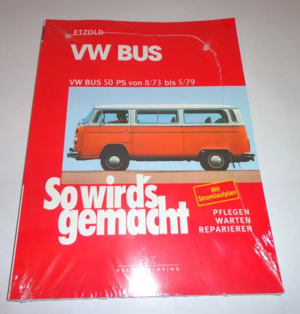 Manuel de Réparation So Est ' S Fabriqué VW Bus T2 1,6 L 50 Ps Année 1973 -