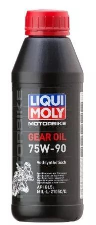 LIQUI MOLY 1516 Motorbike GL5 Getriebeöl Vollsynthetiköl 75W-90 0.5L