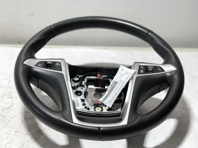 Black Steering Wheel W Controls 2013-2017 Chey Equinox19728