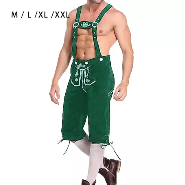 Men German Beer Bavarian Guy Costume Lederhosen Accessory Halloween Costume