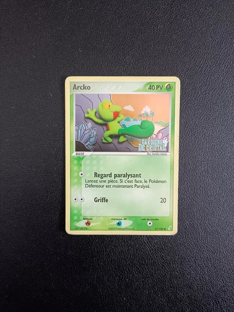 Carte Pokémon Arcko 67/100  Holo Reverse Bloc EX Gardiens de cristal