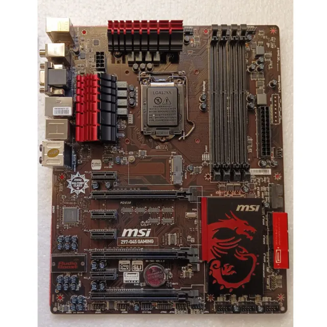 FOR MSI Z97-G45 Gaming Motherboard Intel LGA1150 DDR3 HDMI DVI VGA E-sport Board
