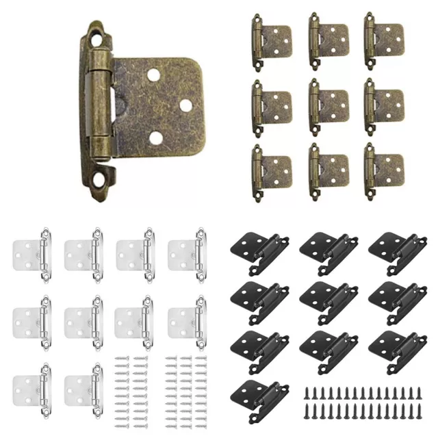 10 Pcs Brass Butt Hinge Choose Small-Large Door Cabinet Cupboard Hinges