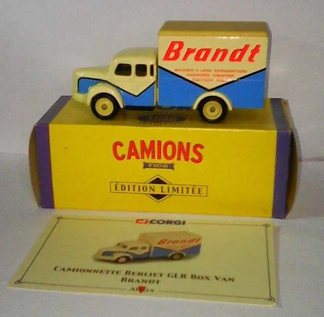 REE MODELES RECB114 Truck Berliet GLC 6 Panel van GRINGOIRE | Jura