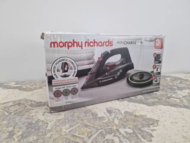 Morphy Richards easyCHARGE Power+ 2400W Cordless Steam Iron - 303251 - C10