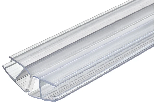 Häfele goma mampara ducha Magnético Sellado de Ducha 135° Junta Imán 8-10 MM