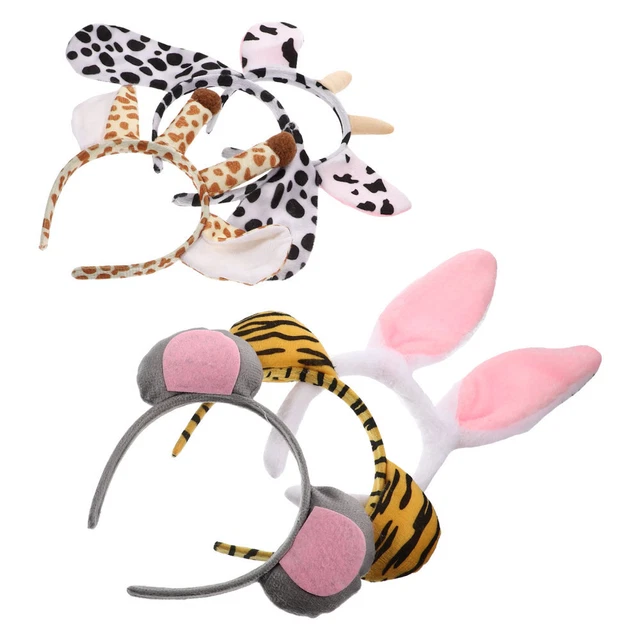 Ensemble de costume d'animal Cosplay oreilles d'animal bandeau queue