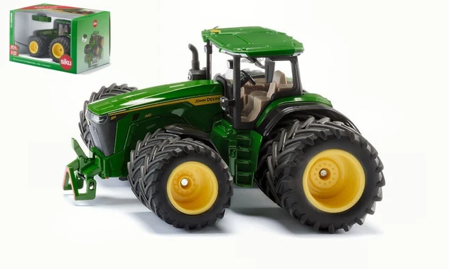 John Deere 8R 410 – Portachiavi Trattore In Pressofuso – Modellino In Miniatura