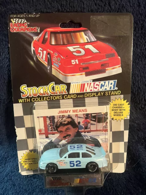 NASCAR Racing Champions Stock Car 1 64 Diecast #52 Jimmy Means 1991 Unopened