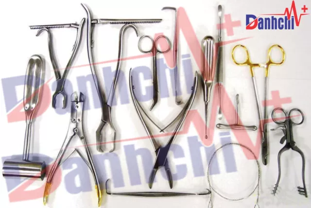 Set of Veterinary Orthopedic Surgical Veterinary orthopedic Instruments 20Pcs A+