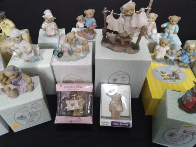 CHERISHED TEDDIES COLLECTION inc LTD EDITIONS - ALL BOXED AND IN GREAT CONDITION 2