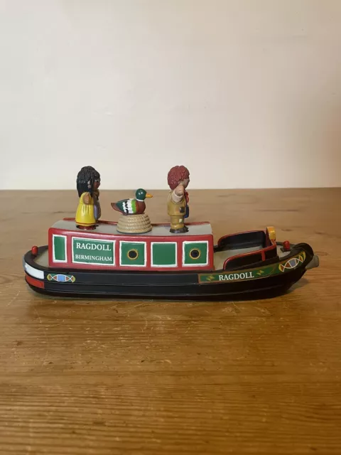 Rosie & Jim Canal Narrow Boat Barge Play Set Complete With All Figures Rare