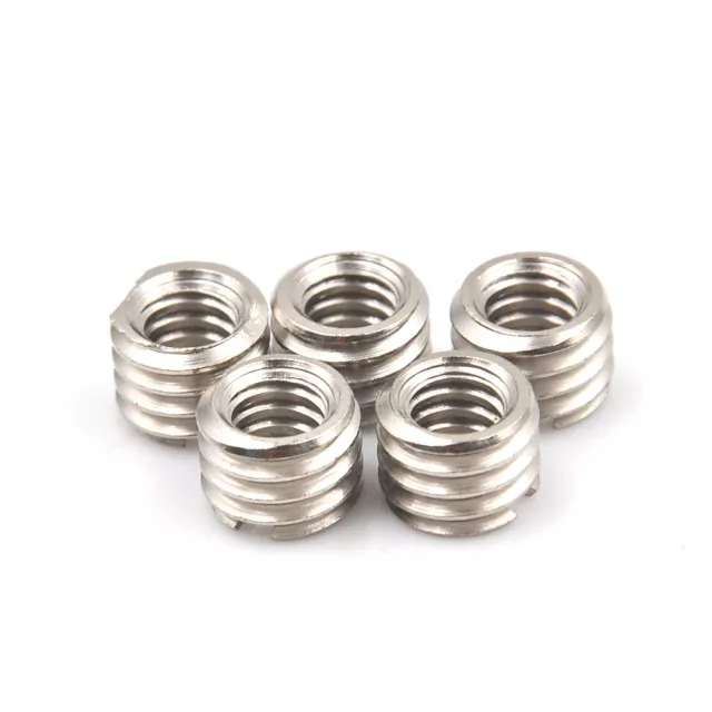 5Pcs 1/4" to 3/8" Convert Screw Adapter For Tripod And Camera Monopod Ba.^ob