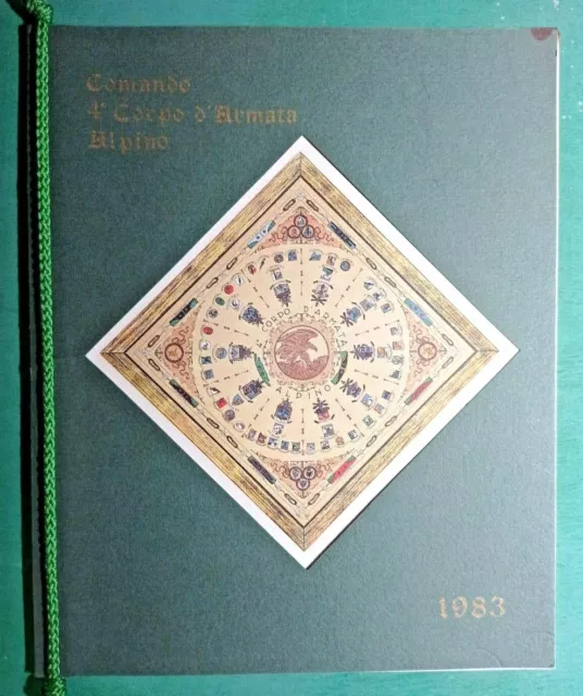 R@Rit@' Calendario Comando 4° Corpo D'armata  Alpino Del 1983-Rif.8862