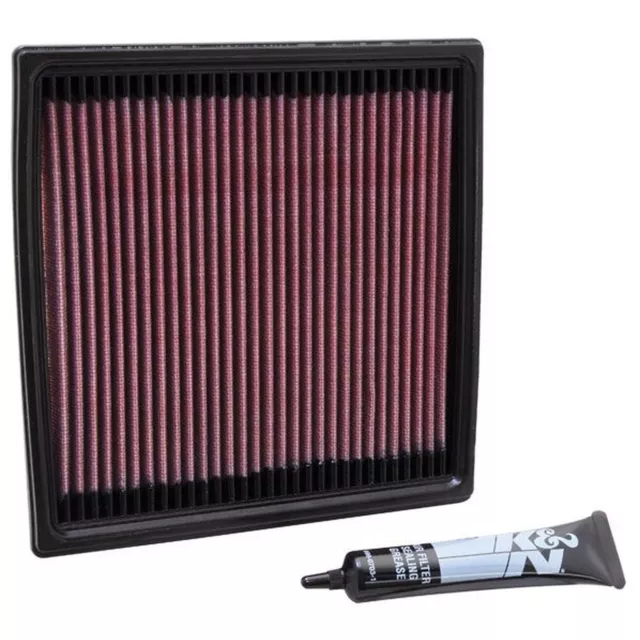 K&N Replacement Air Filter - DU-0900 - Performance Panel - Genuine Part