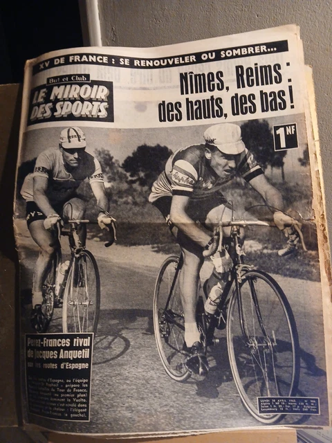 MIROIR DES SPORTS 564 23.04.1956 CYCLISME DARRIGADE PARIS BRUXELLES VAN LOOY EUR 7,20 - FR
