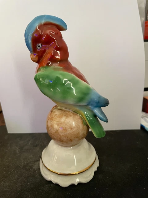espagne cascades statuette porcelaine oiseau parfait etat espagne cascades statuette porcelaine oiseau parfait etat