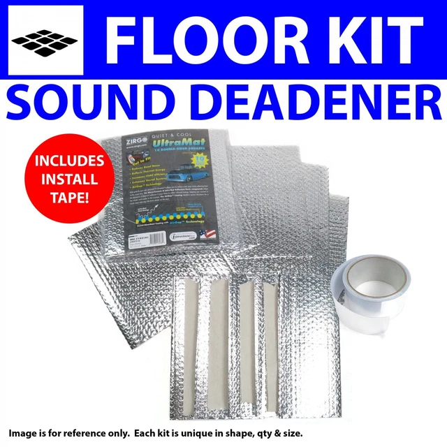 Heat & Sound Deadener Early Cars 1900 - 1927 Floor Kit + Seam Tape 33588Cm2