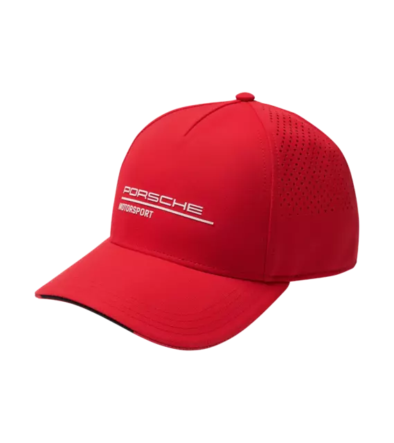 Original Porsche Driver's Selection "Baseball Cap – Motorsport Fanwear", rot