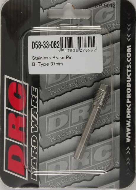 Stainless Brake Pin, B-Type, 37mm DRC D58-33-082