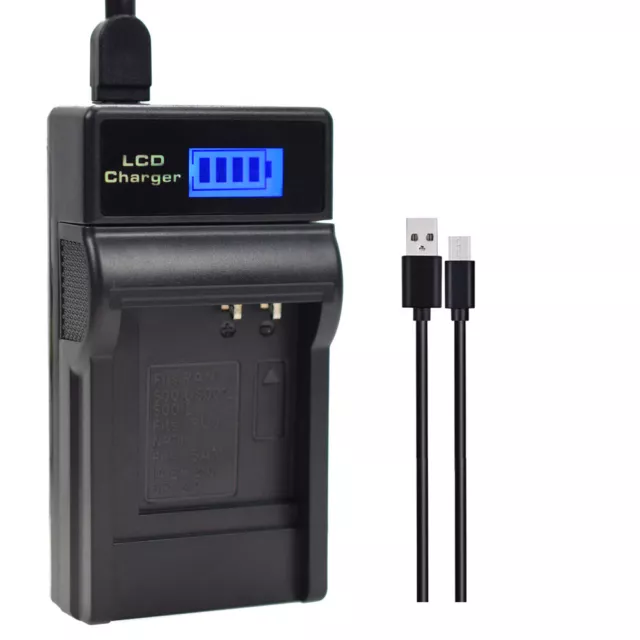 Dual Battery Charger for DB-60 Ricoh G600 G700 G700SE GR Digital II III IV GX200