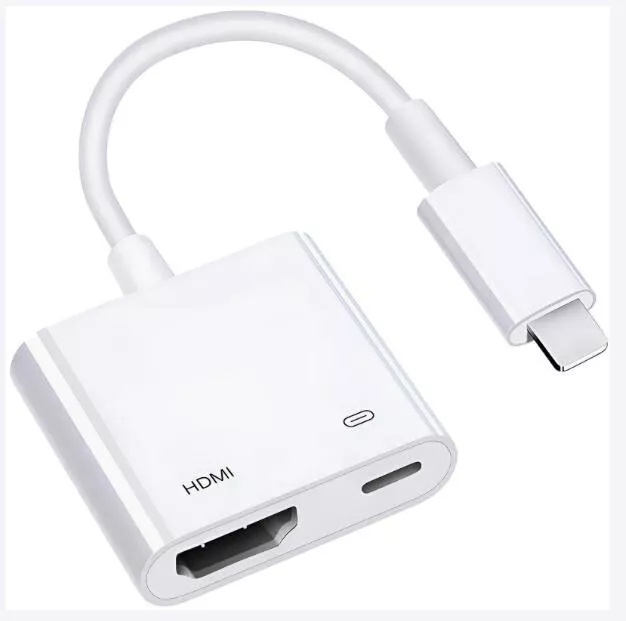 Lightning-Auf-HDMI Digital TV Adapter FULL HD 1080P Kabel,Für-Apple-iPad-iPhone