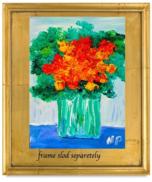 FLOWERS MODERN Natasha Petrosova Original Painting Impressionism 8725