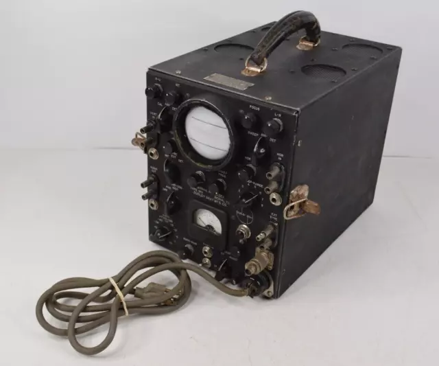 Vintage Dudley Gray Type 901 Signal Analyzer Scope Audio Equipment & Front Cover Vintage Dudley Gray Type 901 Signal Analyzer Scope Audio Equipment & Front Cover
