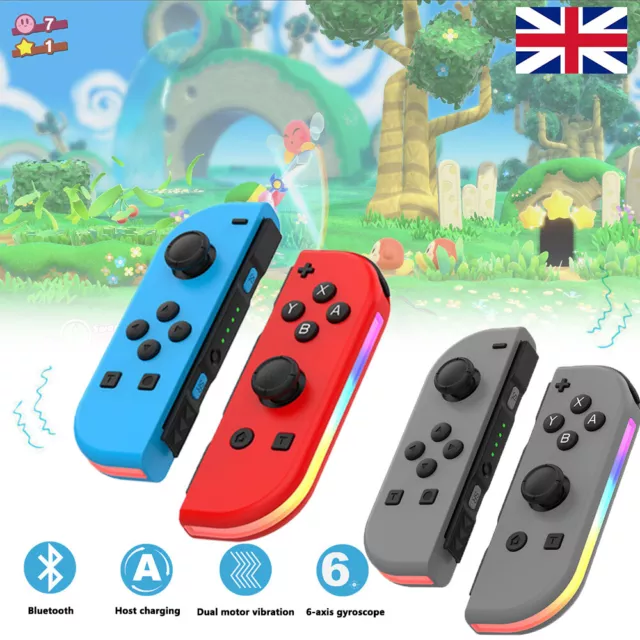 For Nintendo Switch Joy-Con Controller Wireless Pair Gamepad Joypad Left & Right