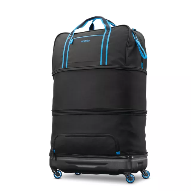 20" Rolling Wheeled Tote Duffle Bag Carry On Luggage expandable Travel Suitcase 4