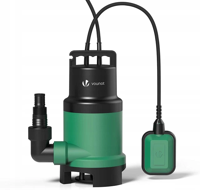 Pompa acqua sporca Vounot 750W pompa piscina con pompe galleggiante