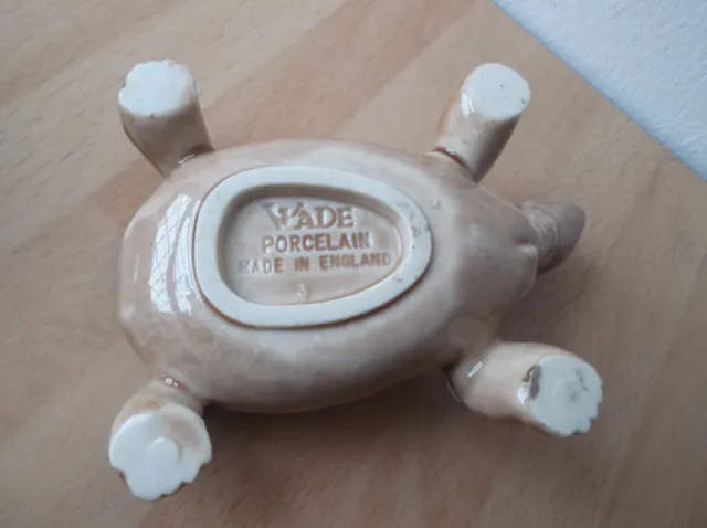 Vintage Wade Porcelain Large Tortoise Lidded Trinket Pot