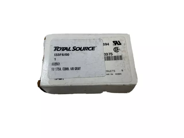 Total Source 6325G1 Connector Kit Gray I33F6/00