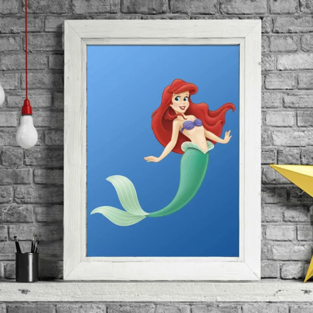 THE LITTLE MERMAID - Disney Poster Picture Print Sizes A5 to A0 **FREE DELIVERY*