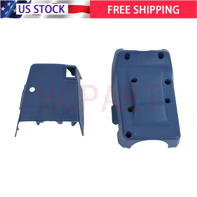 89-95 Toyota Truck Steering Column Lower Cover Blue With Tilt Used 89-95 Toyota Truck Steering Column Lower Cover Blue With Tilt Used